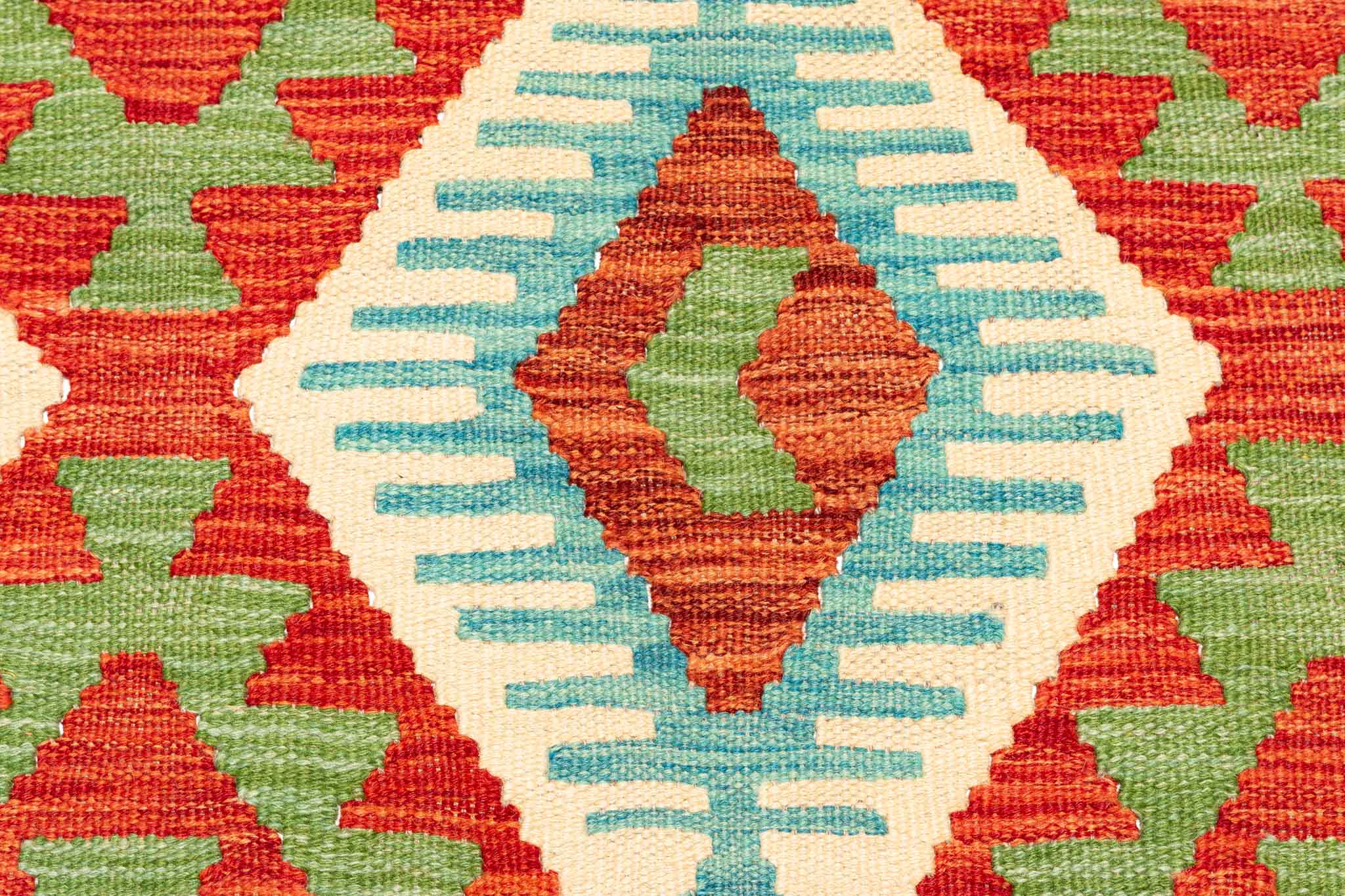 Afghanischer Kelim – 299 × 204 cm – handgewebt aus Schurwolle