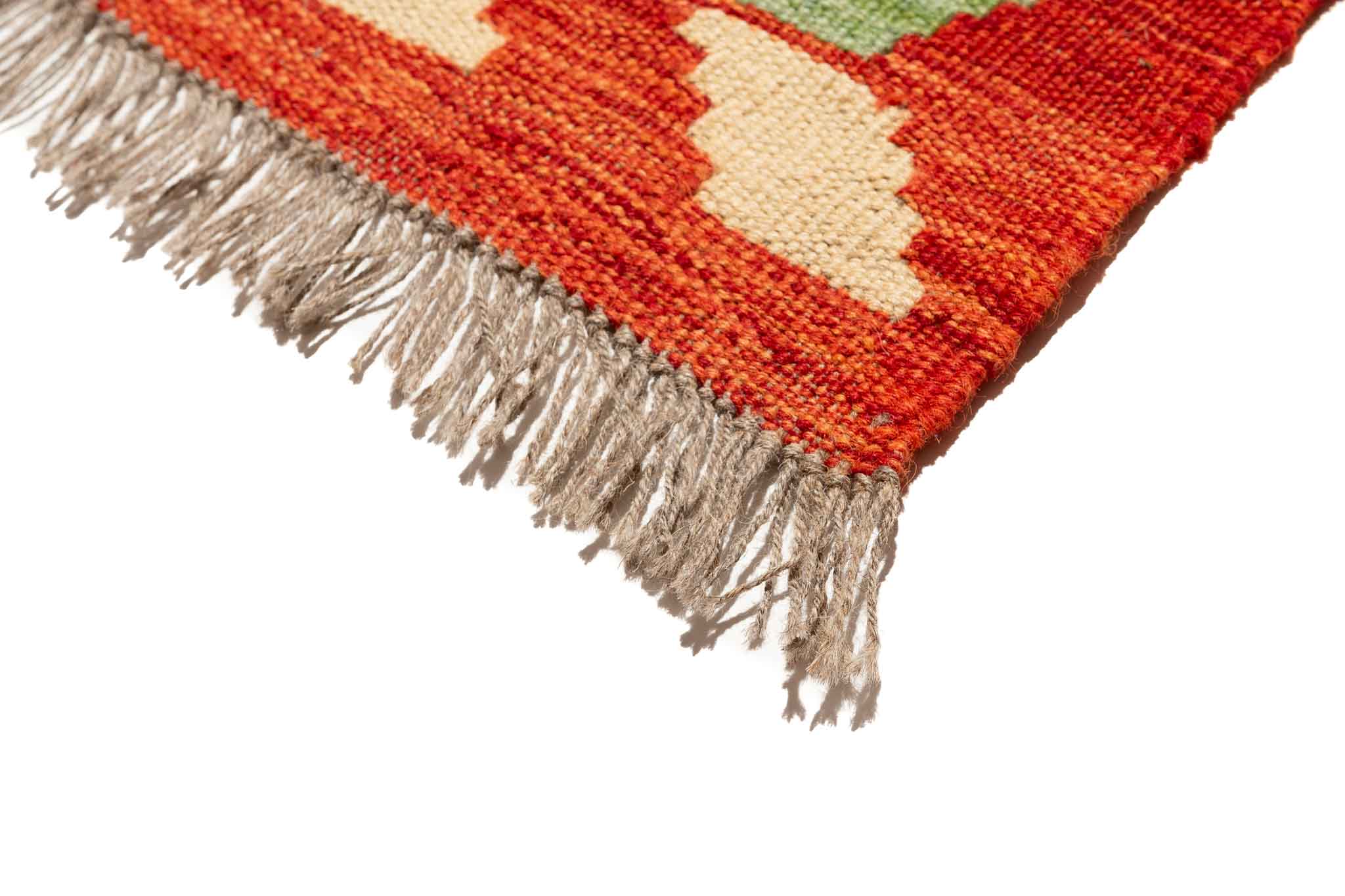 Afghanischer Kelim – 299 × 204 cm – handgewebt aus Schurwolle