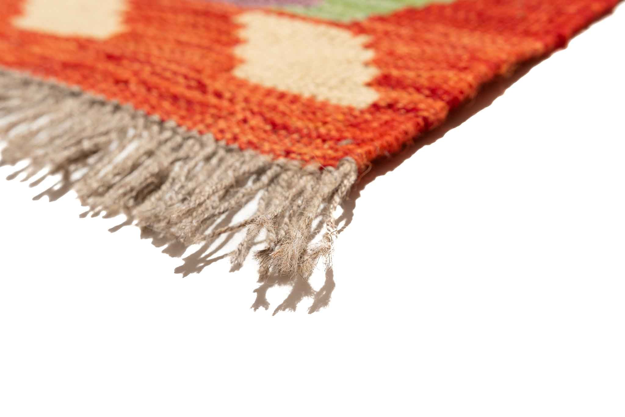 Afghanischer Kelim – 299 × 204 cm – handgewebt aus Schurwolle