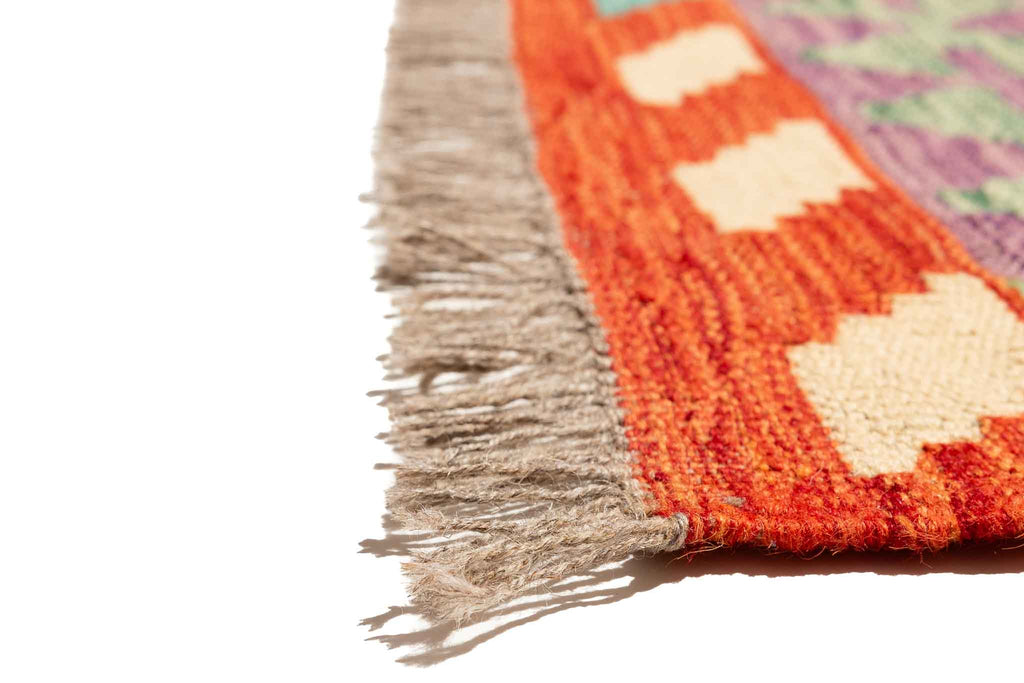 Afghanischer Kelim – 299 × 204 cm – handgewebt aus Schurwolle