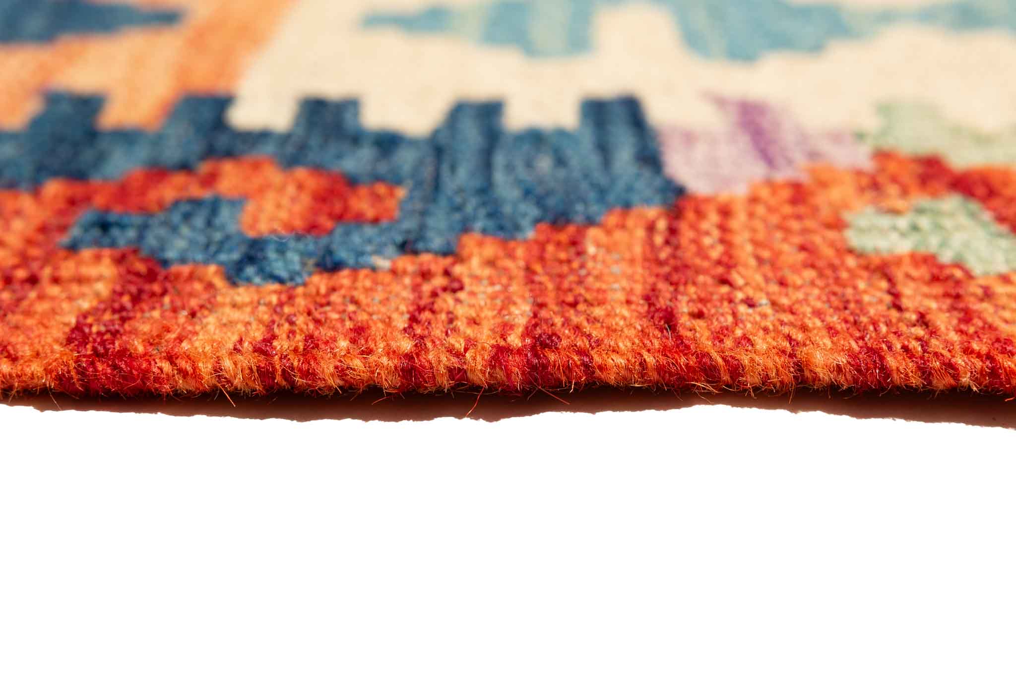 Afghanischer Kelim – 292 × 200 cm – handgewebt aus Schurwolle