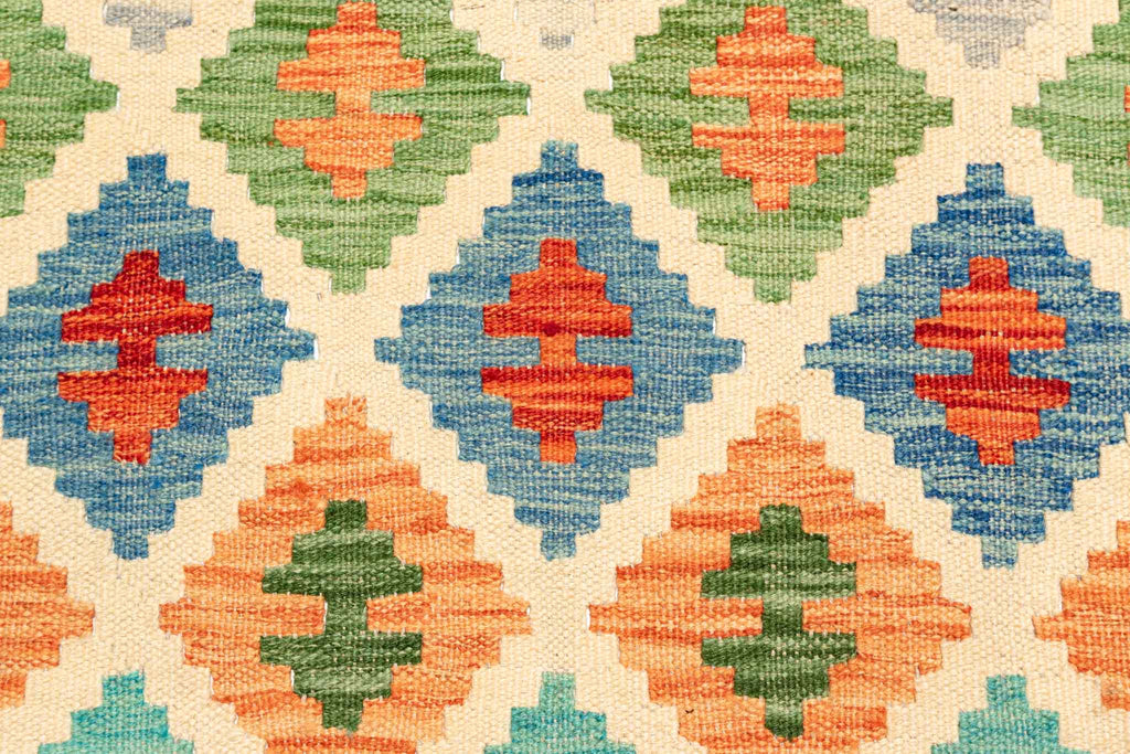 Afghanischer Kelim – 299 × 204 cm – handgewebt aus Schurwolle