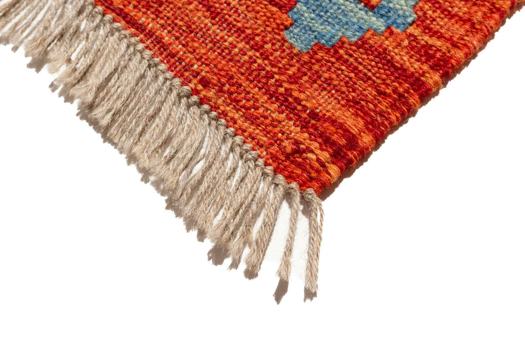 Afghanischer Kelim – 299 × 204 cm – handgewebt aus Schurwolle