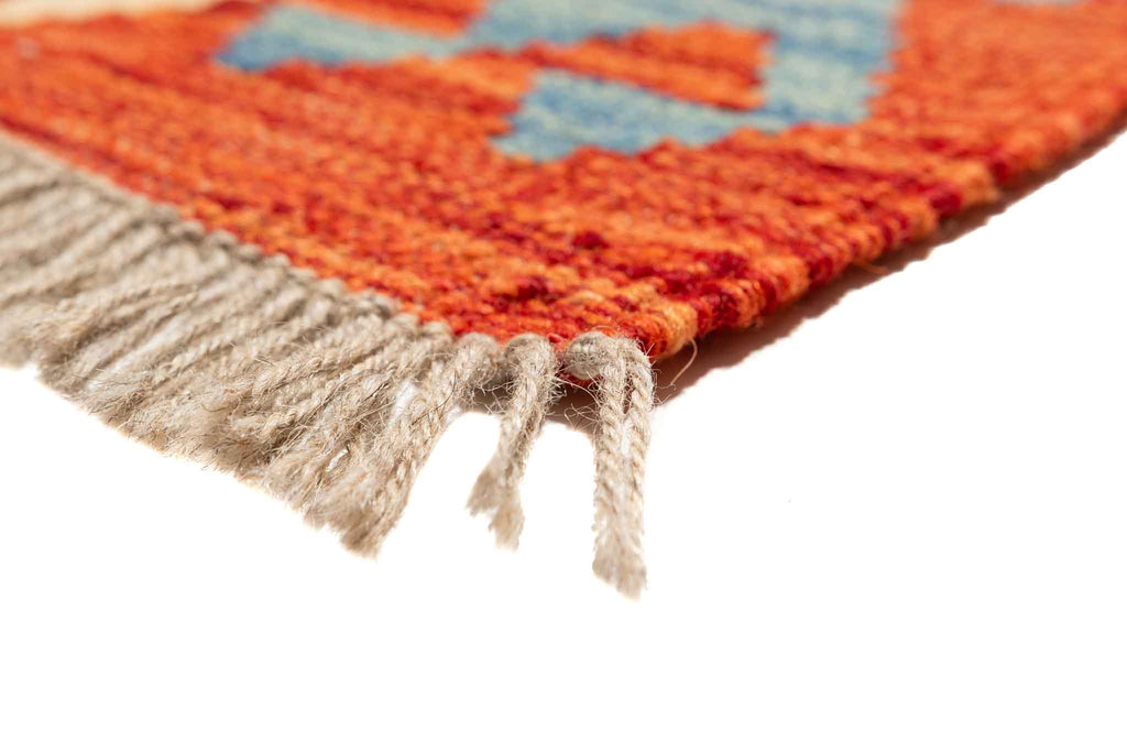 Afghanischer Kelim – 299 × 204 cm – handgewebt aus Schurwolle