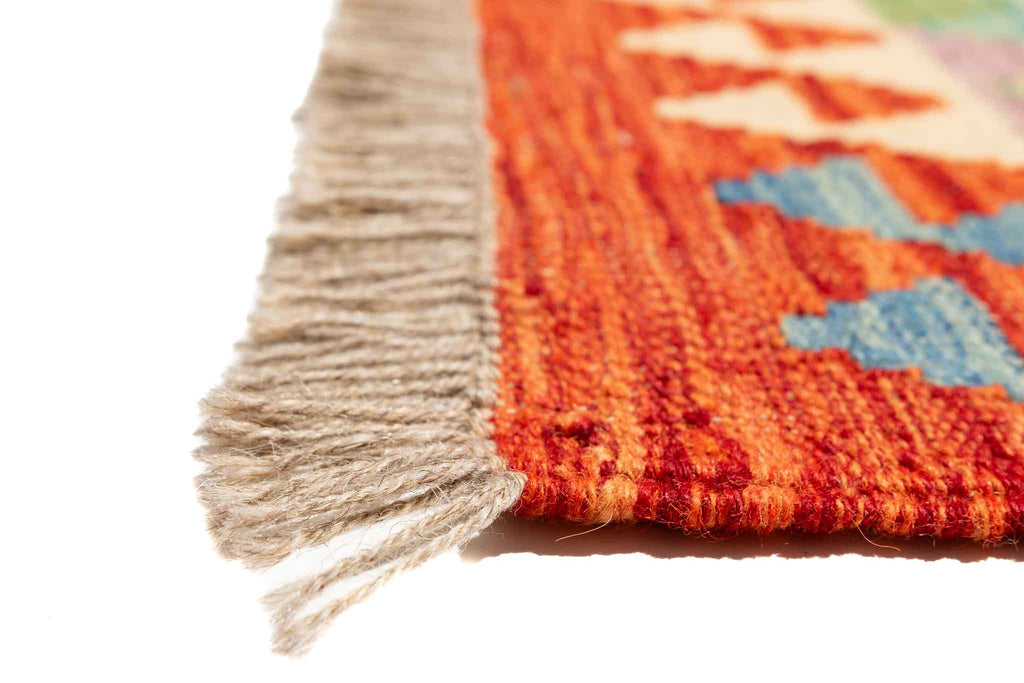 Afghanischer Kelim – 299 × 204 cm – handgewebt aus Schurwolle