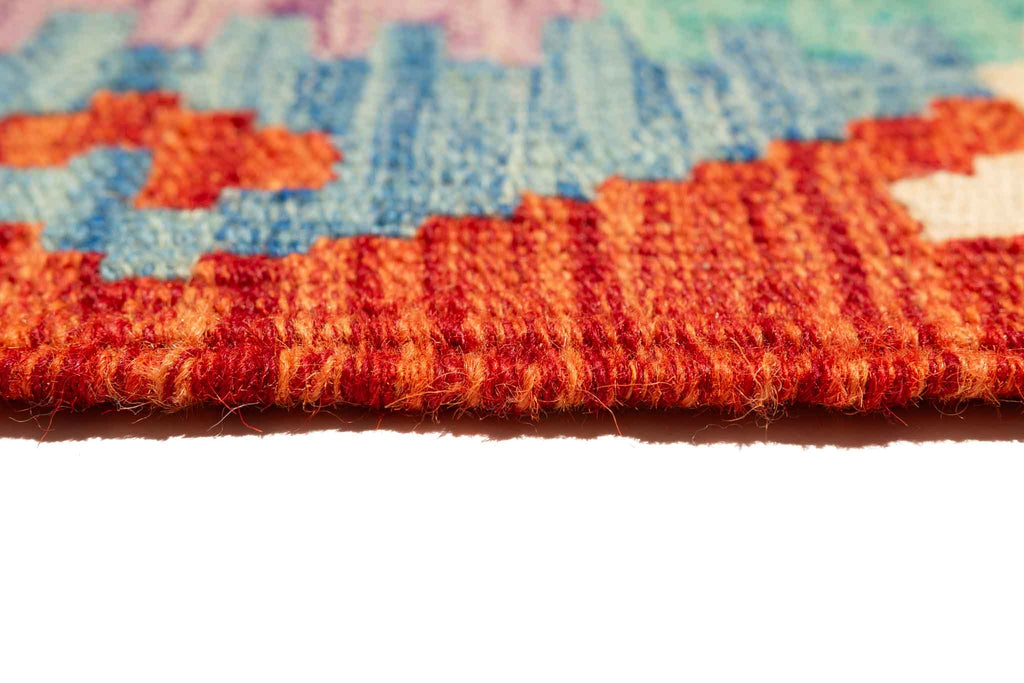 Afghanischer Kelim – 299 × 204 cm – handgewebt aus Schurwolle