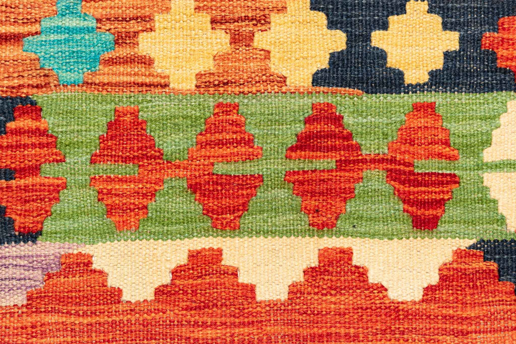 Afghanischer Kelim – 300 × 200 cm – handgewebt aus Schurwolle
