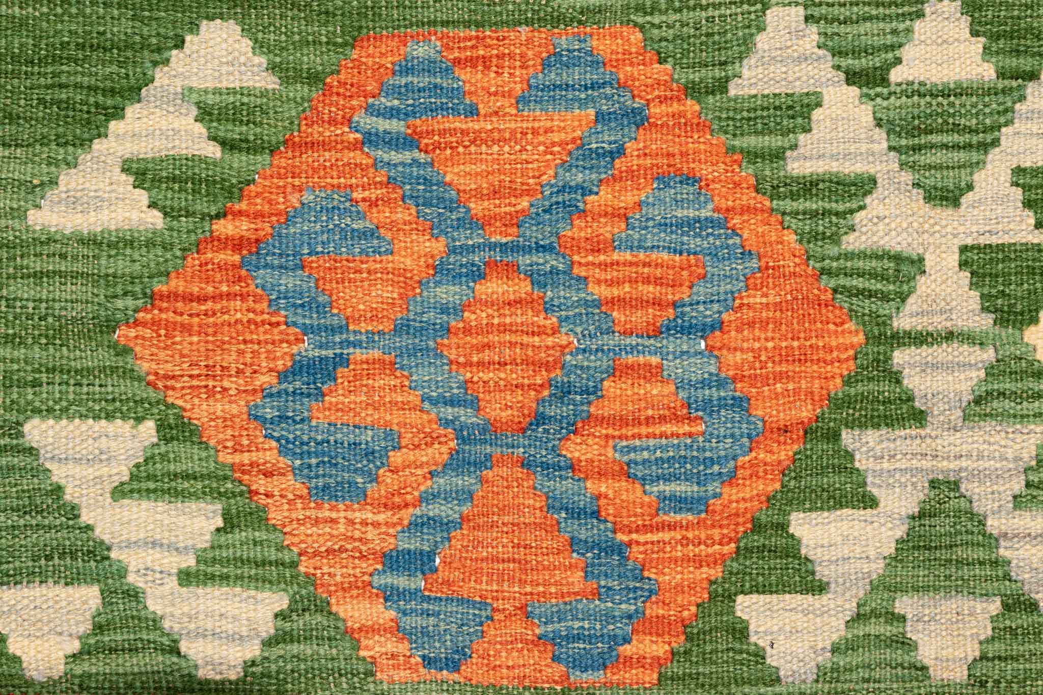 Afghanischer Kelim – 300 × 200 cm – handgewebt aus Schurwolle