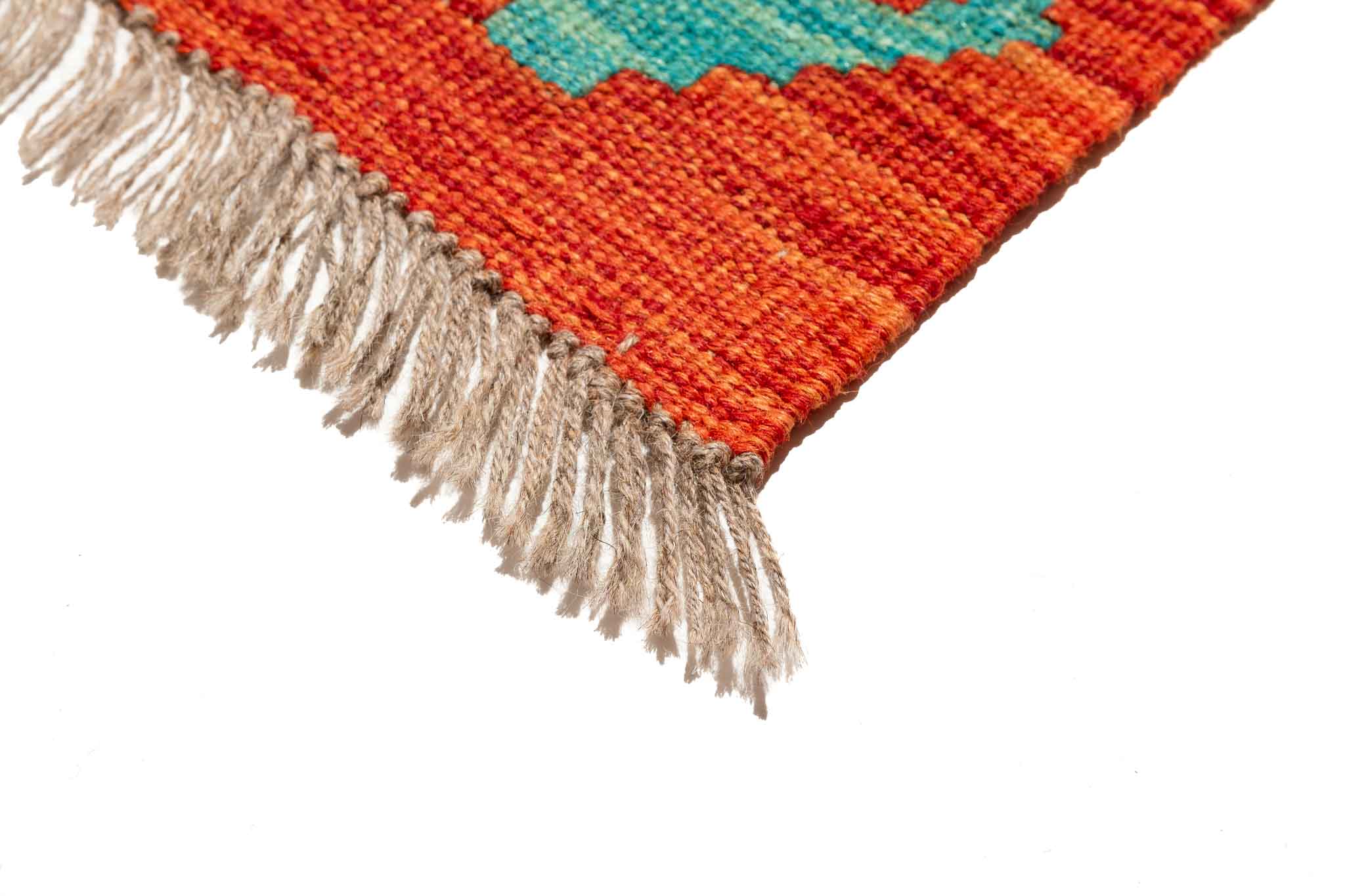 Afghanischer Kelim – 300 × 200 cm – handgewebt aus Schurwolle