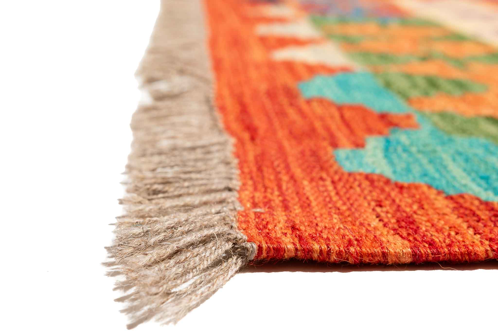 Afghanischer Kelim – 300 × 200 cm – handgewebt aus Schurwolle