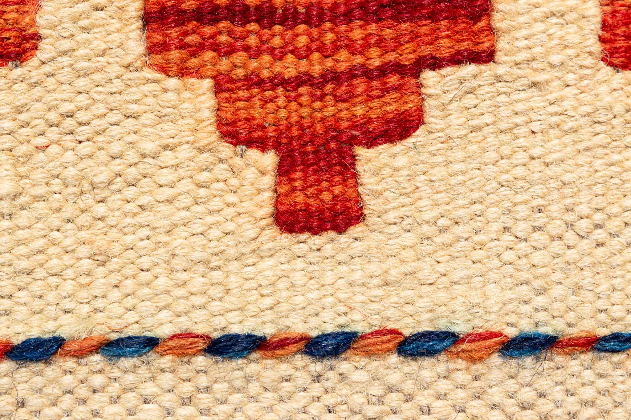 Afghanischer Kelim – 298 × 202 cm – handgewebt aus Schurwolle