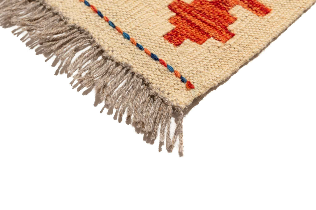 Afghanischer Kelim – 298 × 202 cm – handgewebt aus Schurwolle