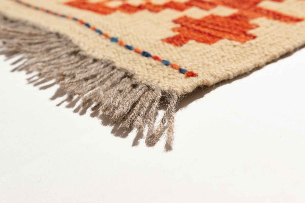 Afghanischer Kelim – 298 × 202 cm – handgewebt aus Schurwolle