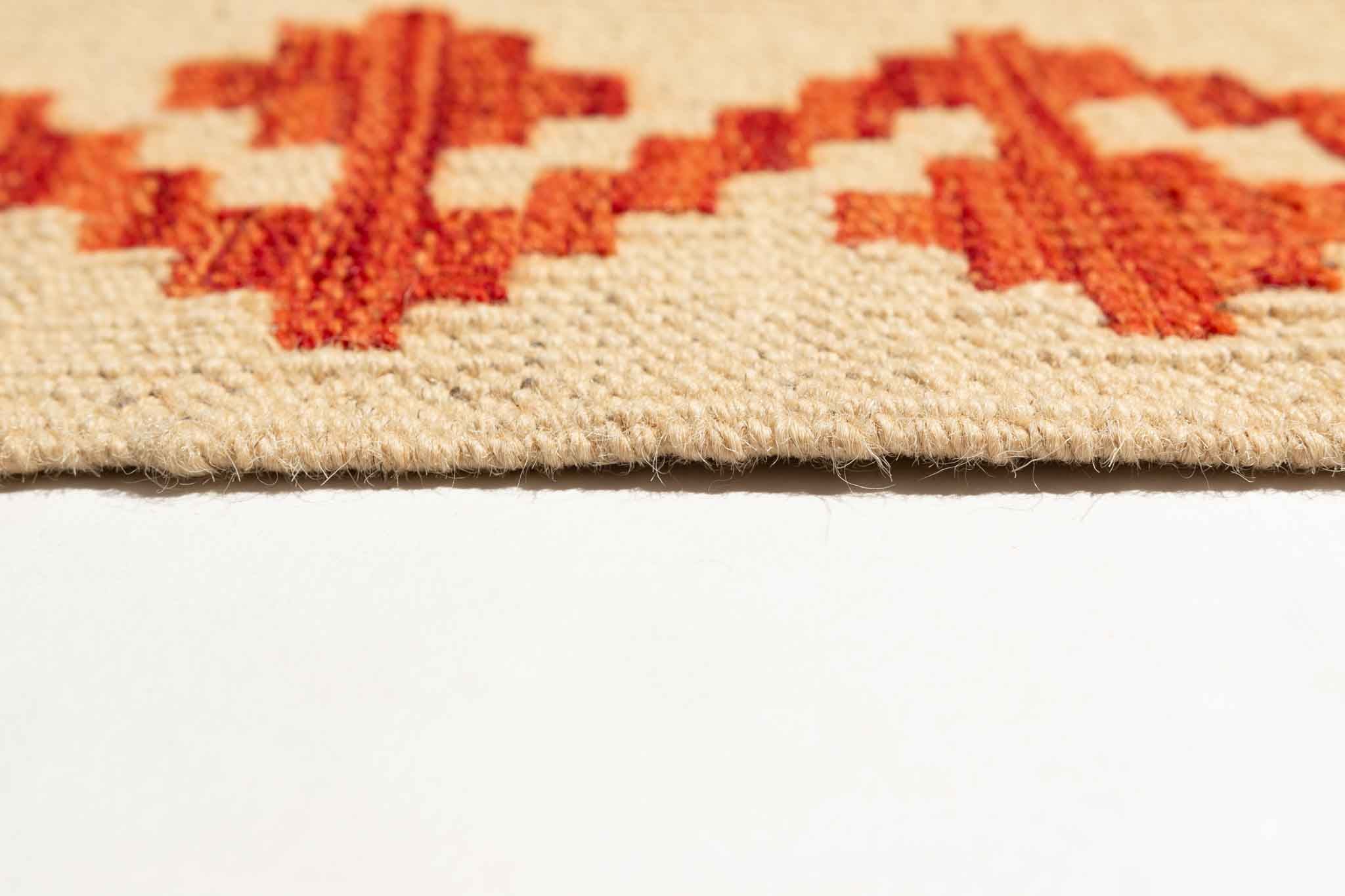 Afghanischer Kelim – 298 × 202 cm – handgewebt aus Schurwolle