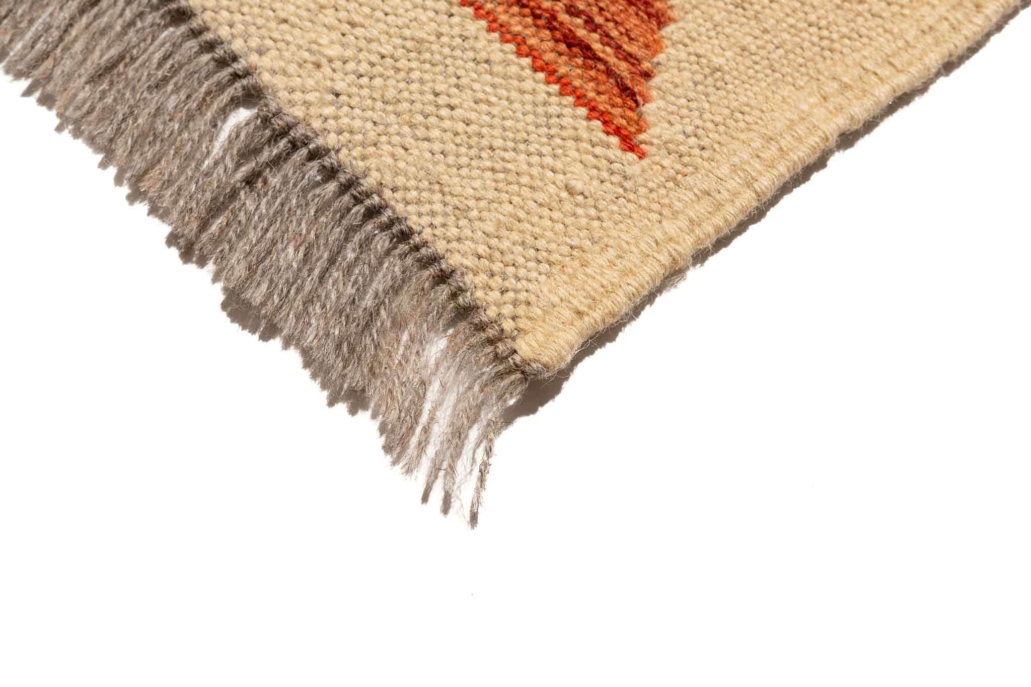 Afghanischer Kelim – 296 × 200 cm – handgewebt aus Schurwolle