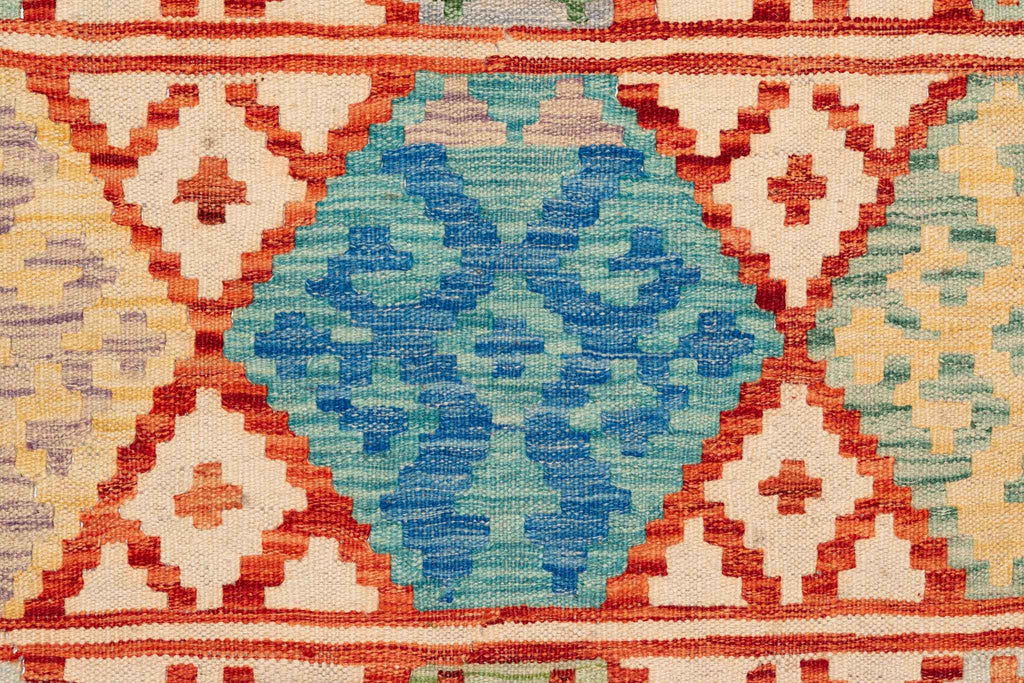 Afghanischer Kelim – 340 × 243 cm – handgewebt aus Schurwolle