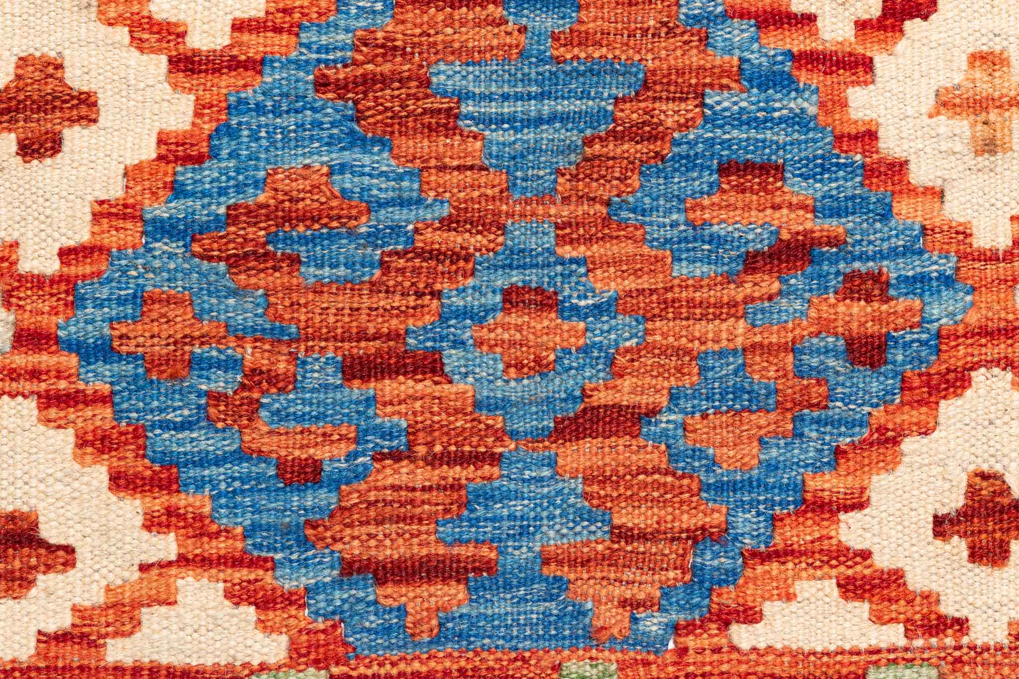 Afghanischer Kelim – 340 × 243 cm – handgewebt aus Schurwolle