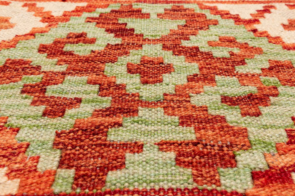 Afghanischer Kelim – 340 × 243 cm – handgewebt aus Schurwolle