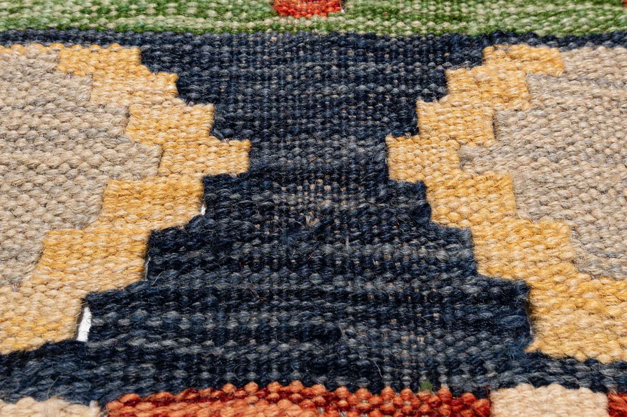 Afghanischer Kelim – 340 × 243 cm – handgewebt aus Schurwolle