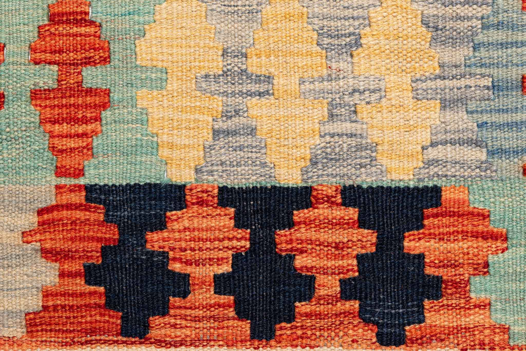 Afghanischer Kelim – 345 × 258 cm – handgewebt aus Schurwolle