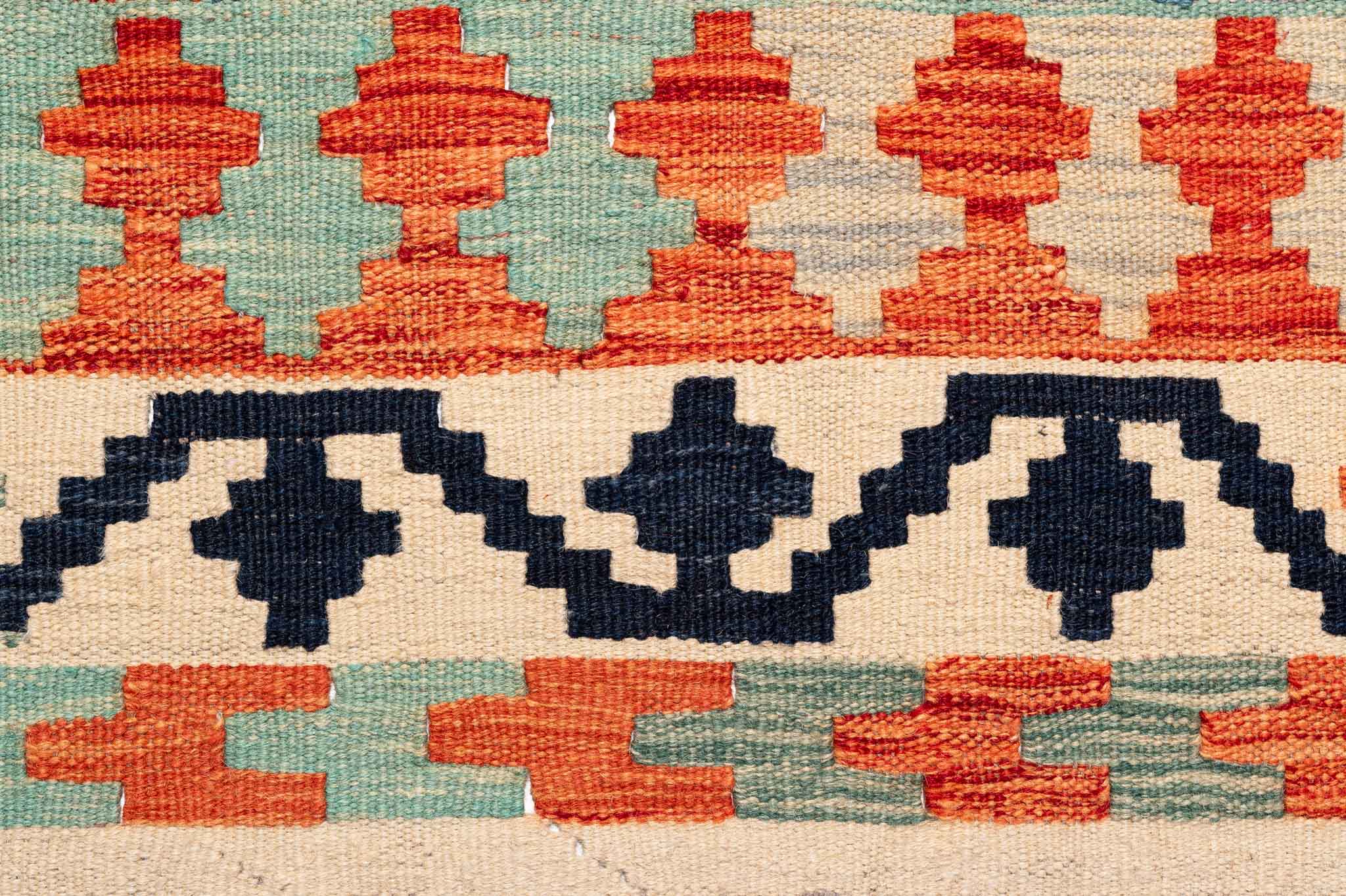 Afghanischer Kelim – 345 × 258 cm – handgewebt aus Schurwolle