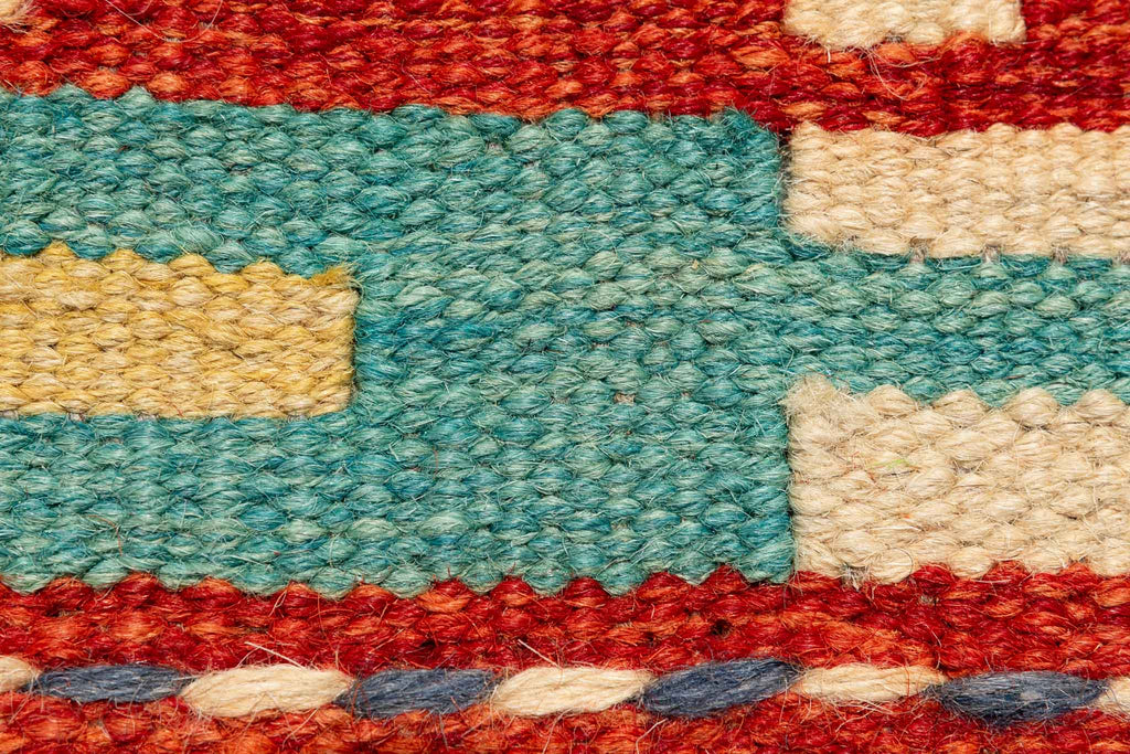 Afghanischer Kelim – 297 × 81 cm – handgewebt aus Schurwolle