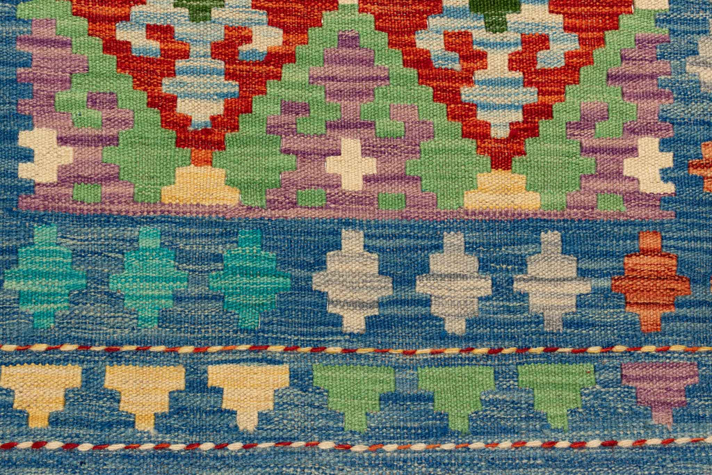 Afghanischer Kelim – 290 × 84 cm – handgewebt aus Schurwolle