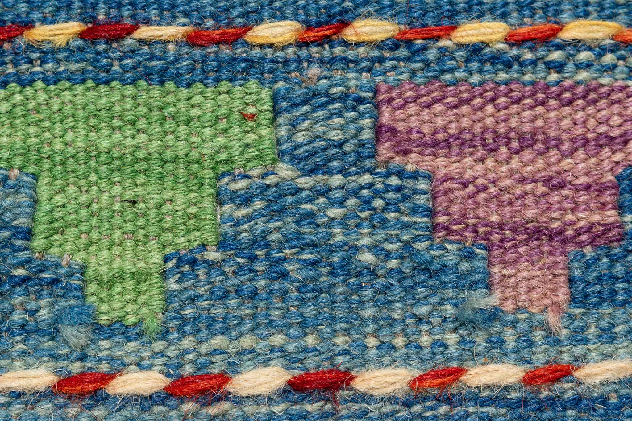 Afghanischer Kelim – 290 × 84 cm – handgewebt aus Schurwolle