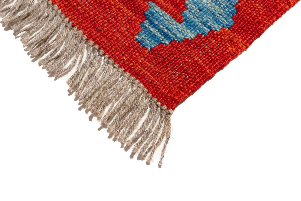 Afghanischer Kelim – 293 × 80 cm – handgewebt aus Schurwolle