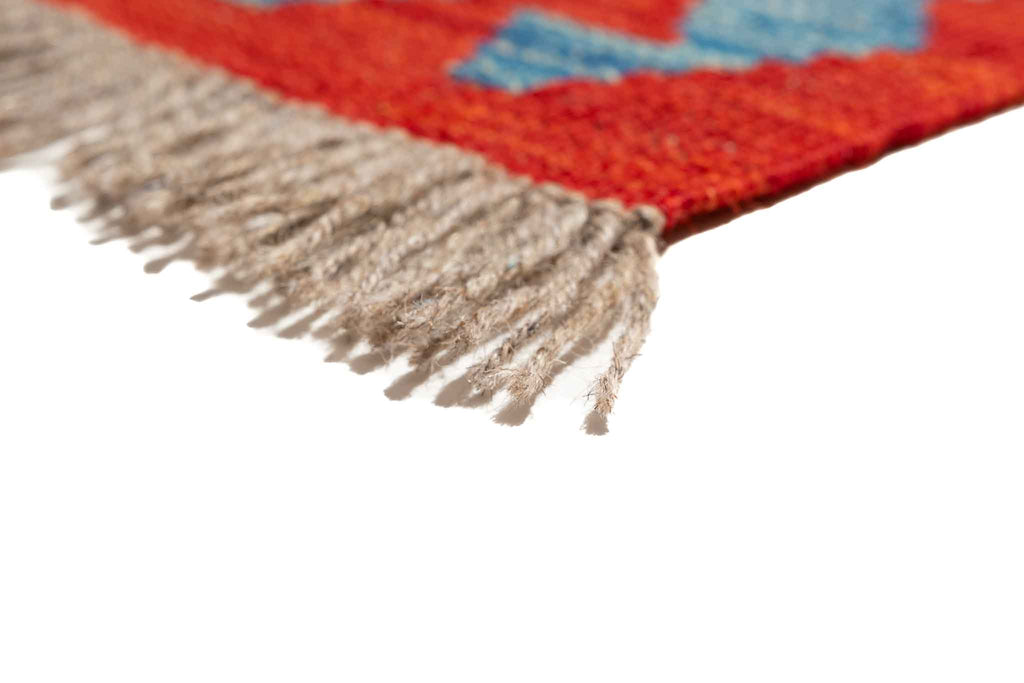 Afghanischer Kelim – 293 × 80 cm – handgewebt aus Schurwolle