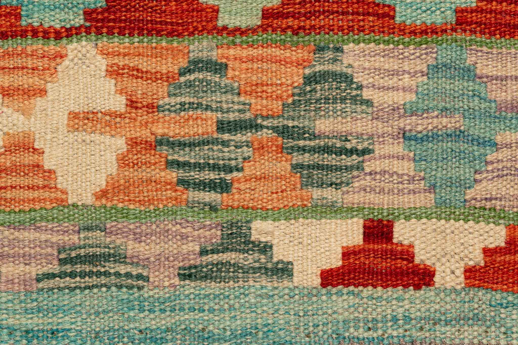 Afghanischer Kelim – 292 × 83 cm – handgewebt aus Schurwolle