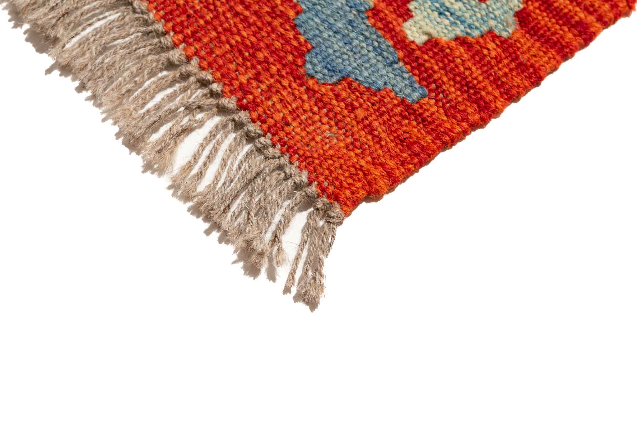 Afghanischer Kelim – 305 × 79 cm – handgewebt aus Schurwolle