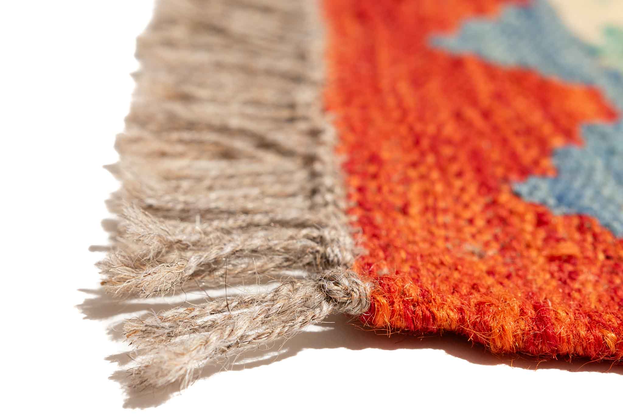 Afghanischer Kelim – 305 × 79 cm – handgewebt aus Schurwolle