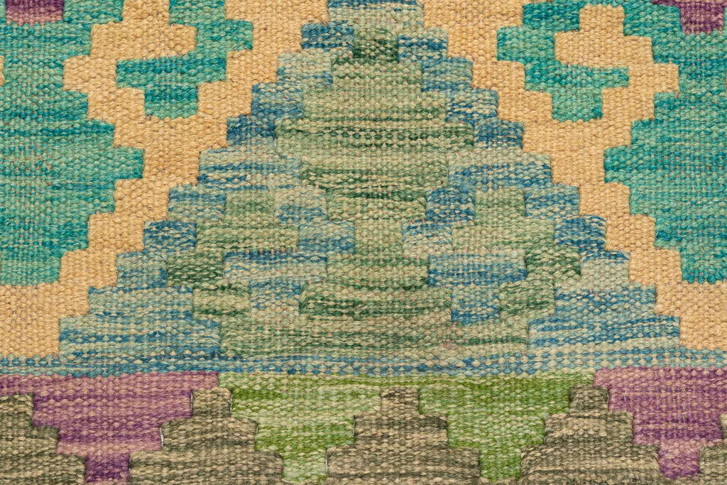 Afghanischer Kelim – 288 × 83 cm – handgewebt aus Schurwolle