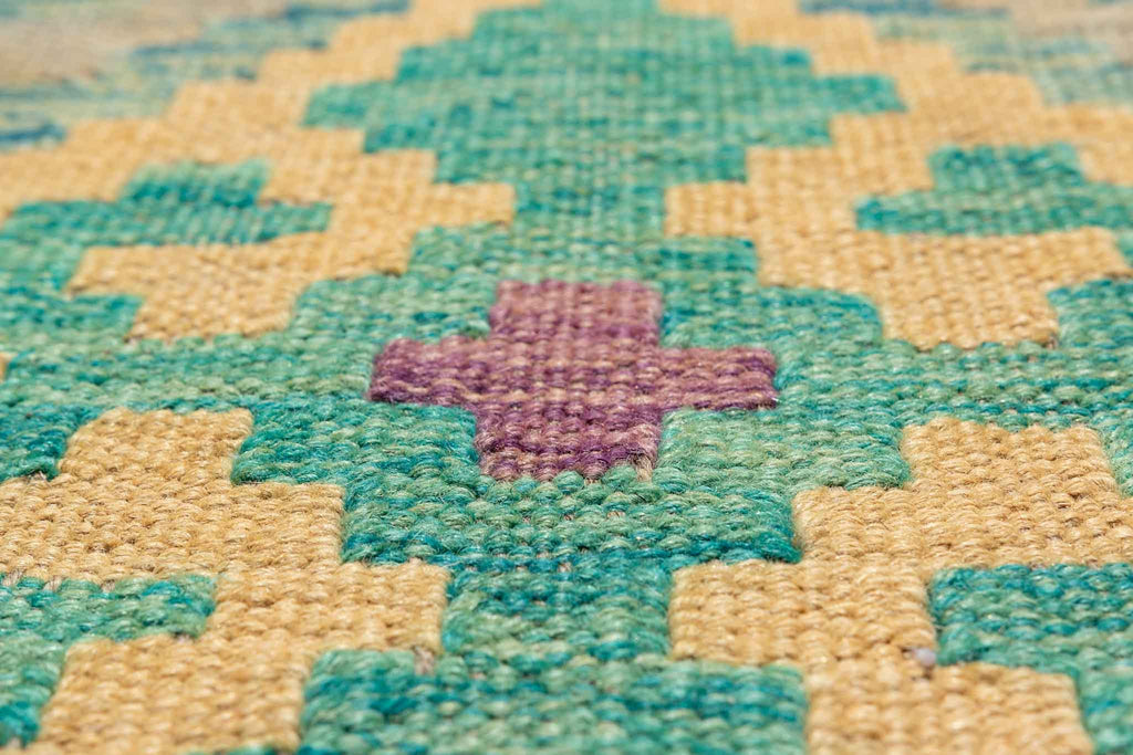 Afghanischer Kelim – 288 × 83 cm – handgewebt aus Schurwolle