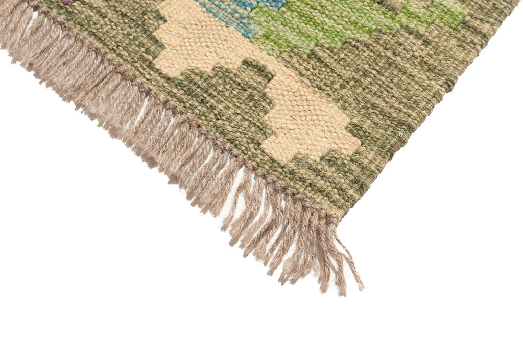 Afghanischer Kelim – 288 × 83 cm – handgewebt aus Schurwolle