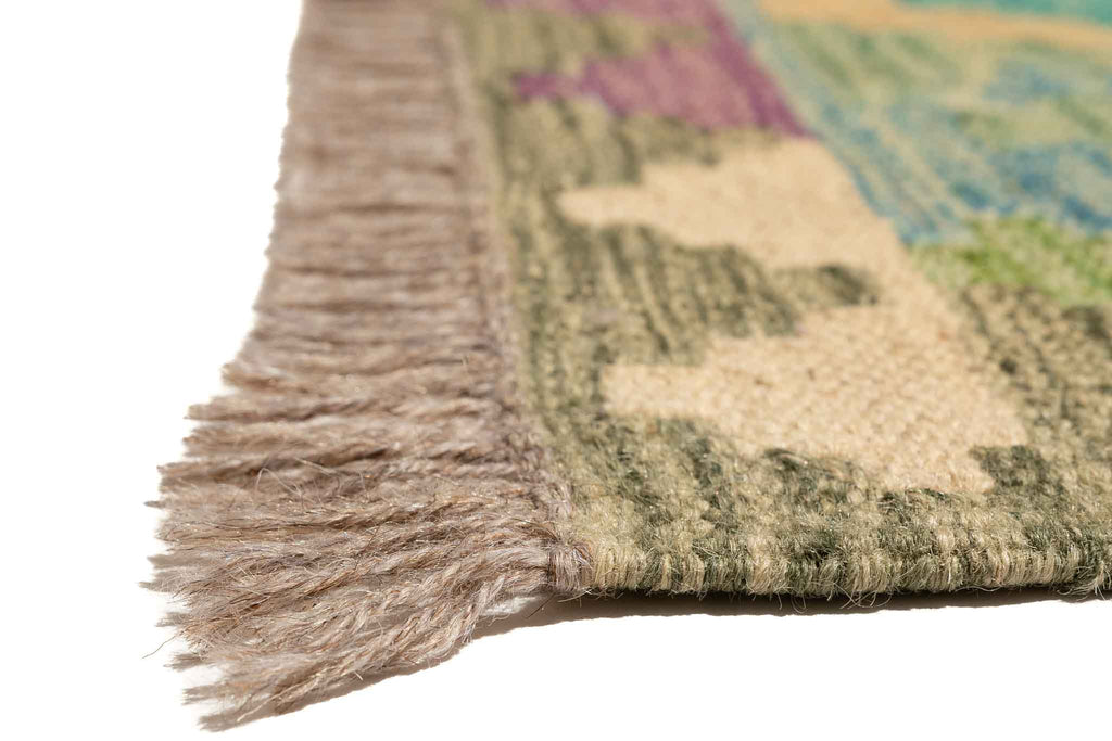 Afghanischer Kelim – 288 × 83 cm – handgewebt aus Schurwolle