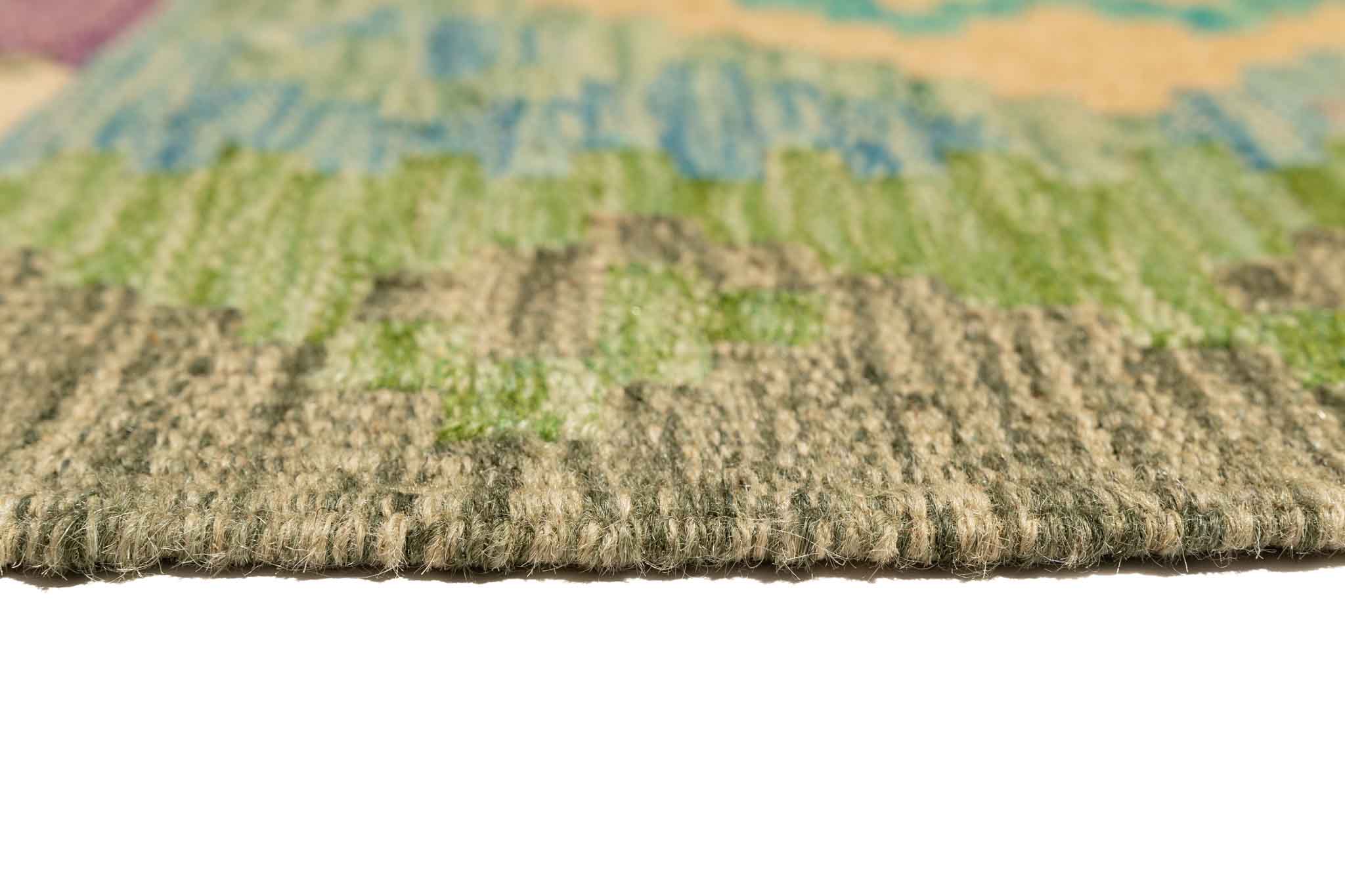 Afghanischer Kelim – 288 × 83 cm – handgewebt aus Schurwolle