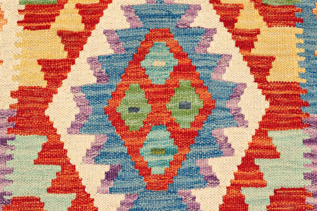 Afghanischer Kelim – 289 × 81 cm – handgewebt aus Schurwolle