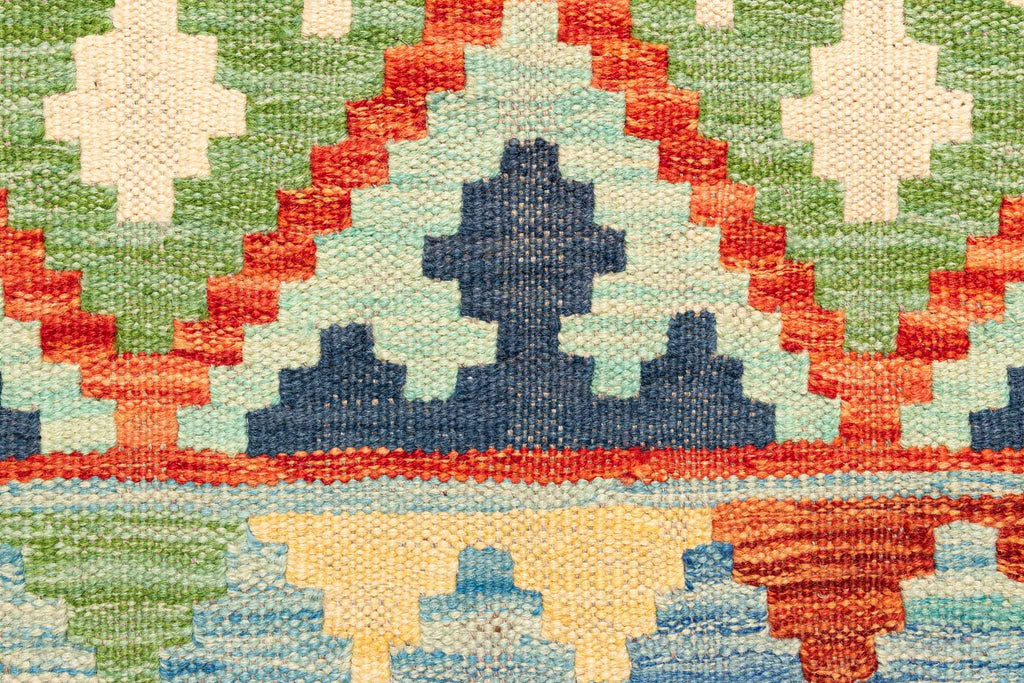 Afghanischer Kelim – 289 × 81 cm – handgewebt aus Schurwolle