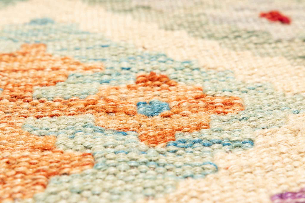 Afghanischer Kelim – 288 × 78 cm – handgewebt aus Schurwolle