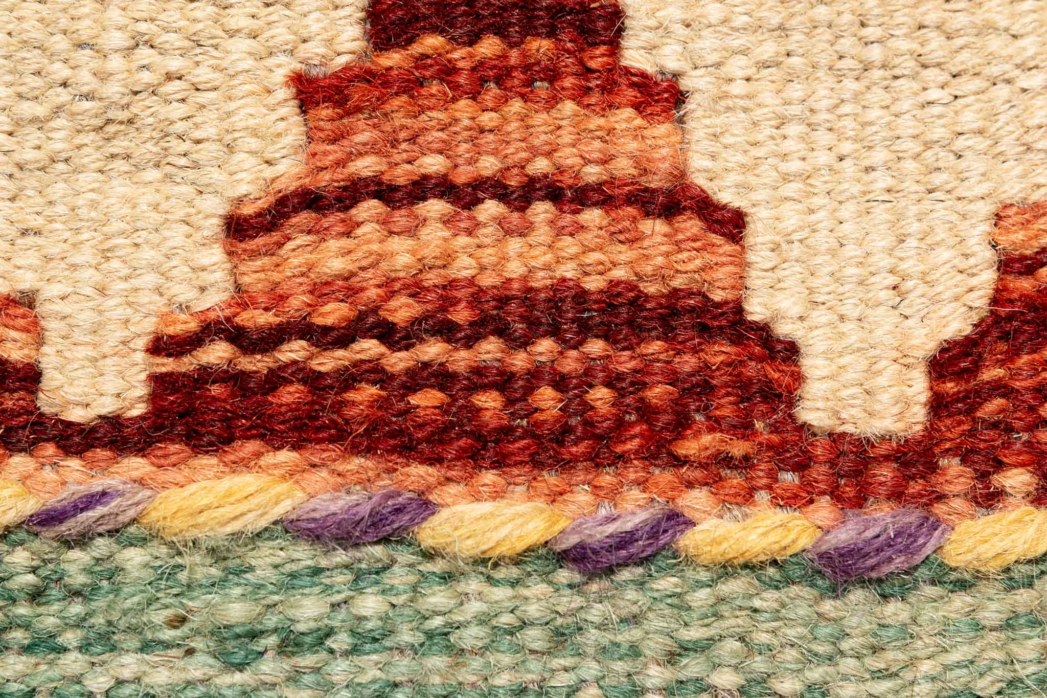 Afghanischer Kelim – 296 × 90 cm – handgewebt aus Schurwolle