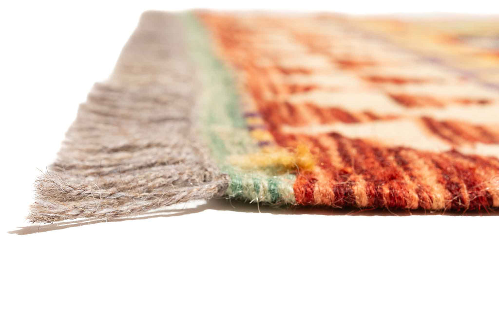 Afghanischer Kelim – 296 × 90 cm – handgewebt aus Schurwolle