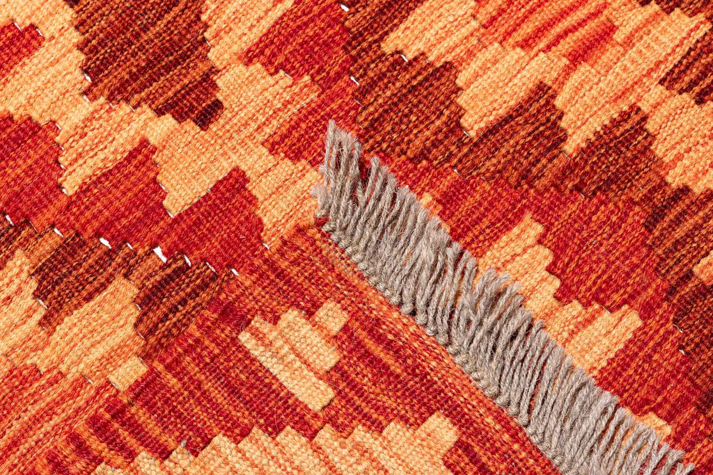 Afghanischer Kelim – 291 × 80 cm – handgewebt aus Schurwolle