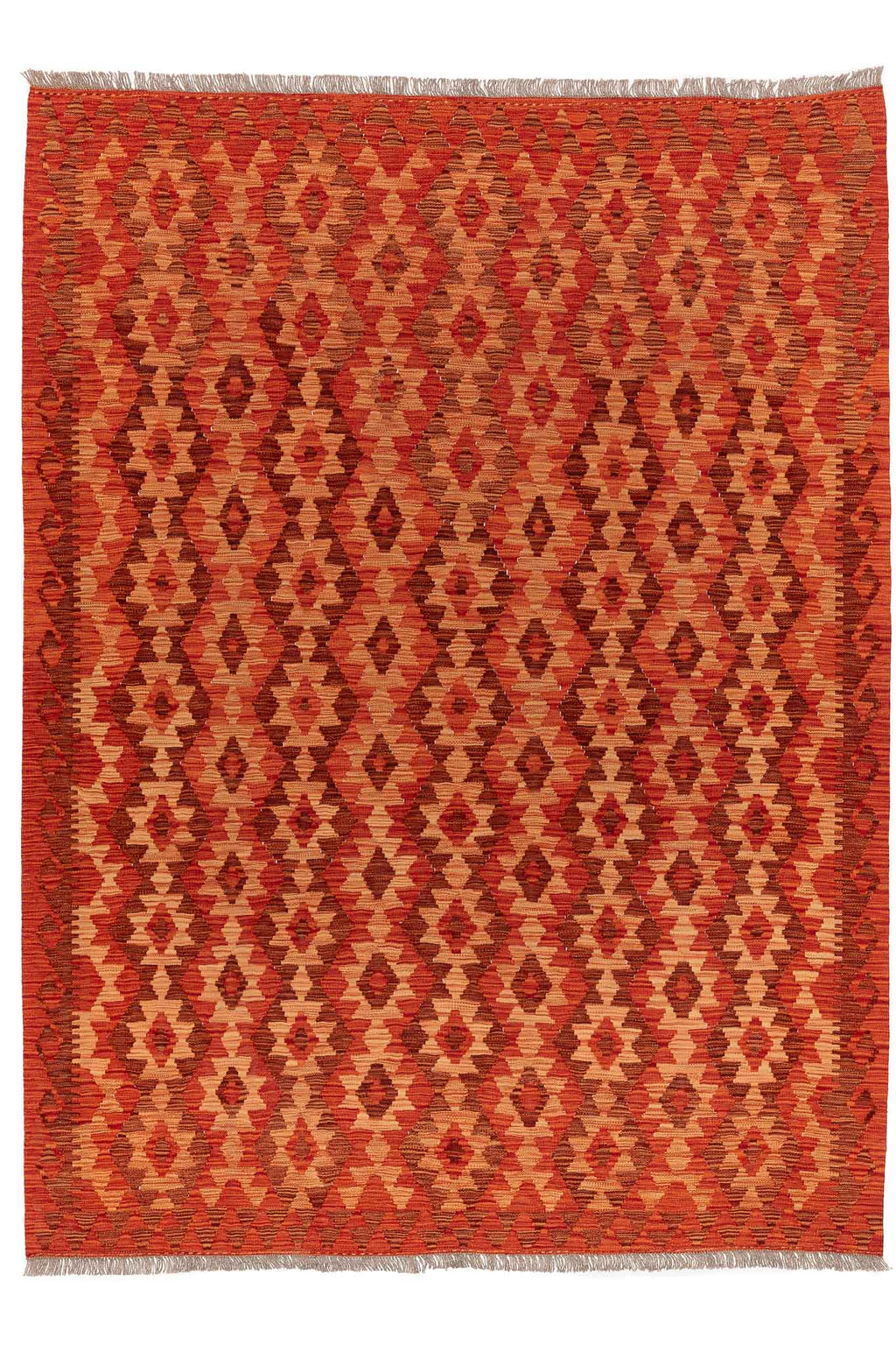 Afghanischer Kelim – 244 × 180 cm – handgewebt aus Schurwolle