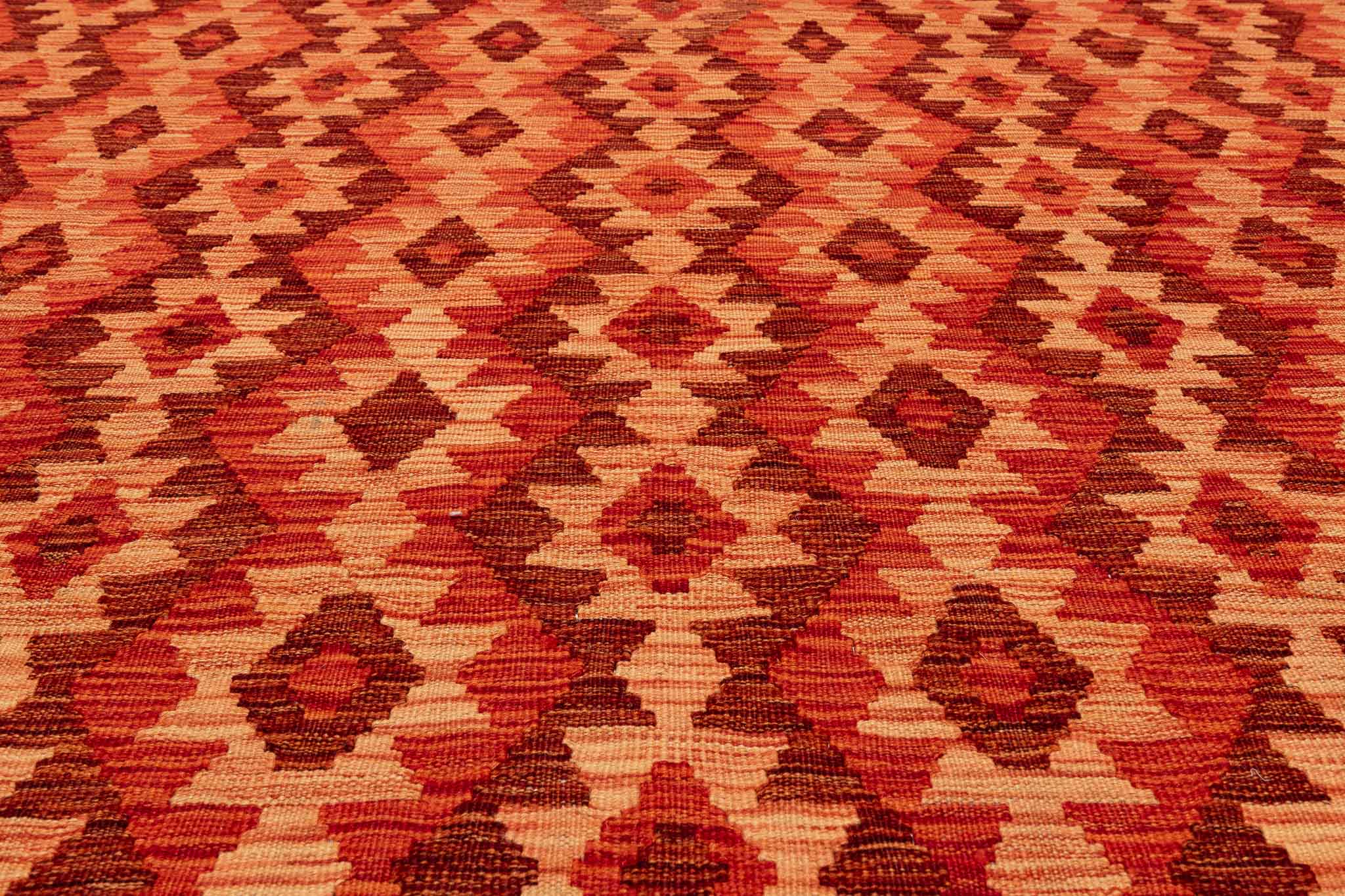 Afghanischer Kelim – 244 × 180 cm – handgewebt aus Schurwolle