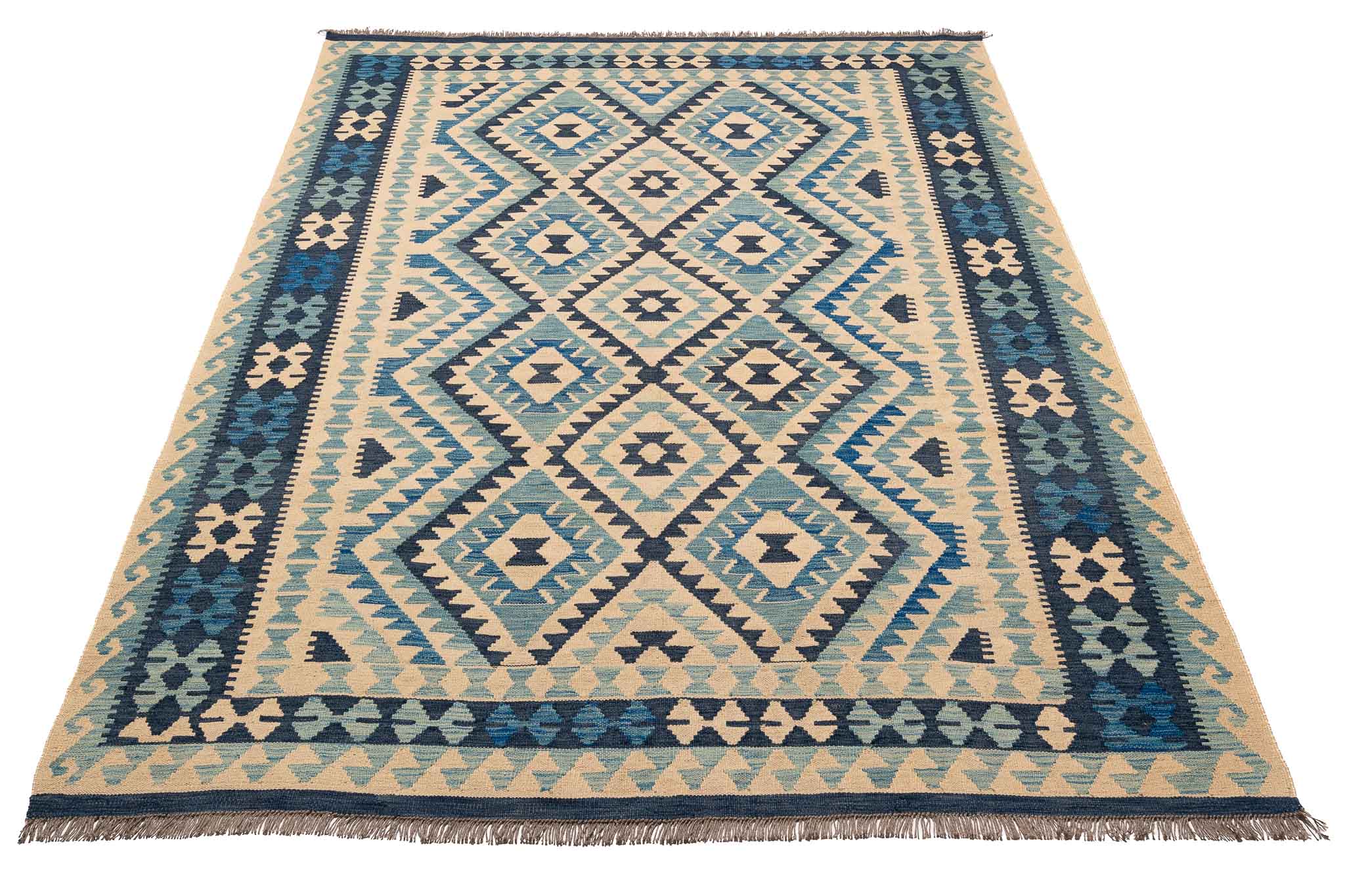 Afghanischer Kelim – 293 × 190 cm – handgewebt aus Schurwolle