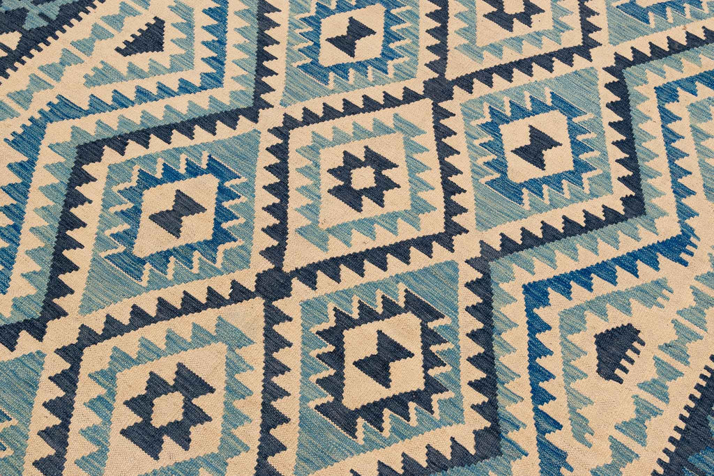 Afghanischer Kelim – 293 × 190 cm – handgewebt aus Schurwolle