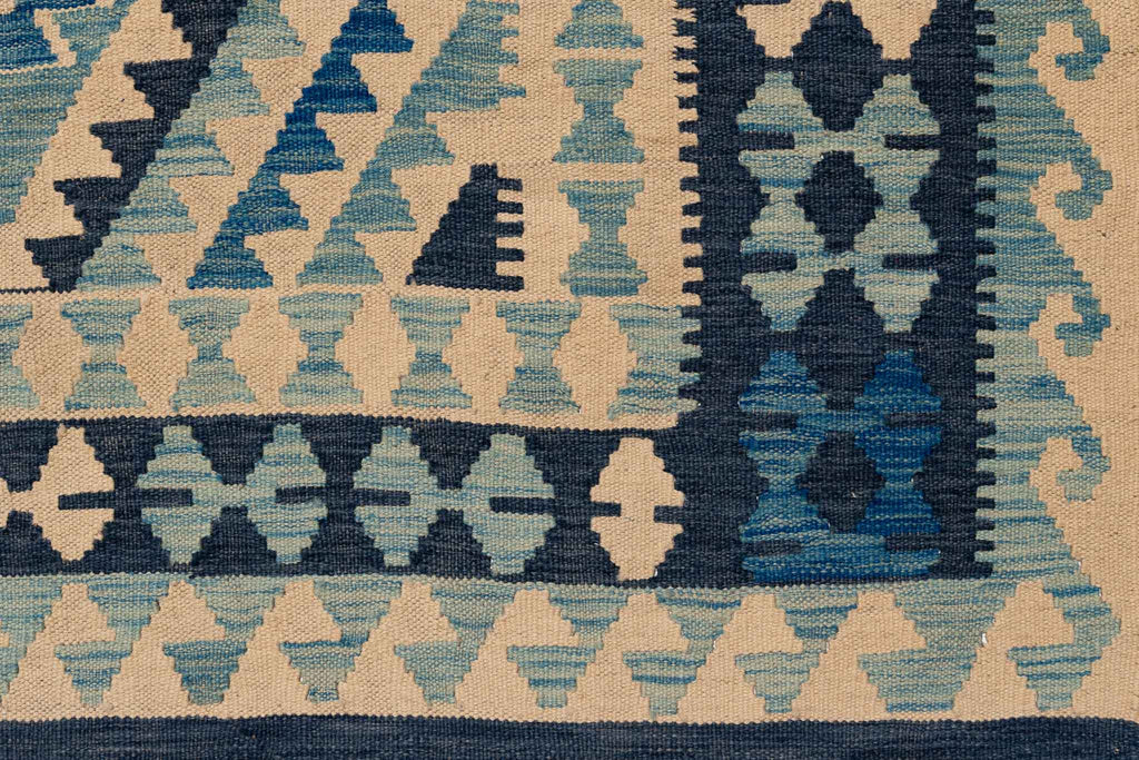 Afghanischer Kelim – 293 × 190 cm – handgewebt aus Schurwolle