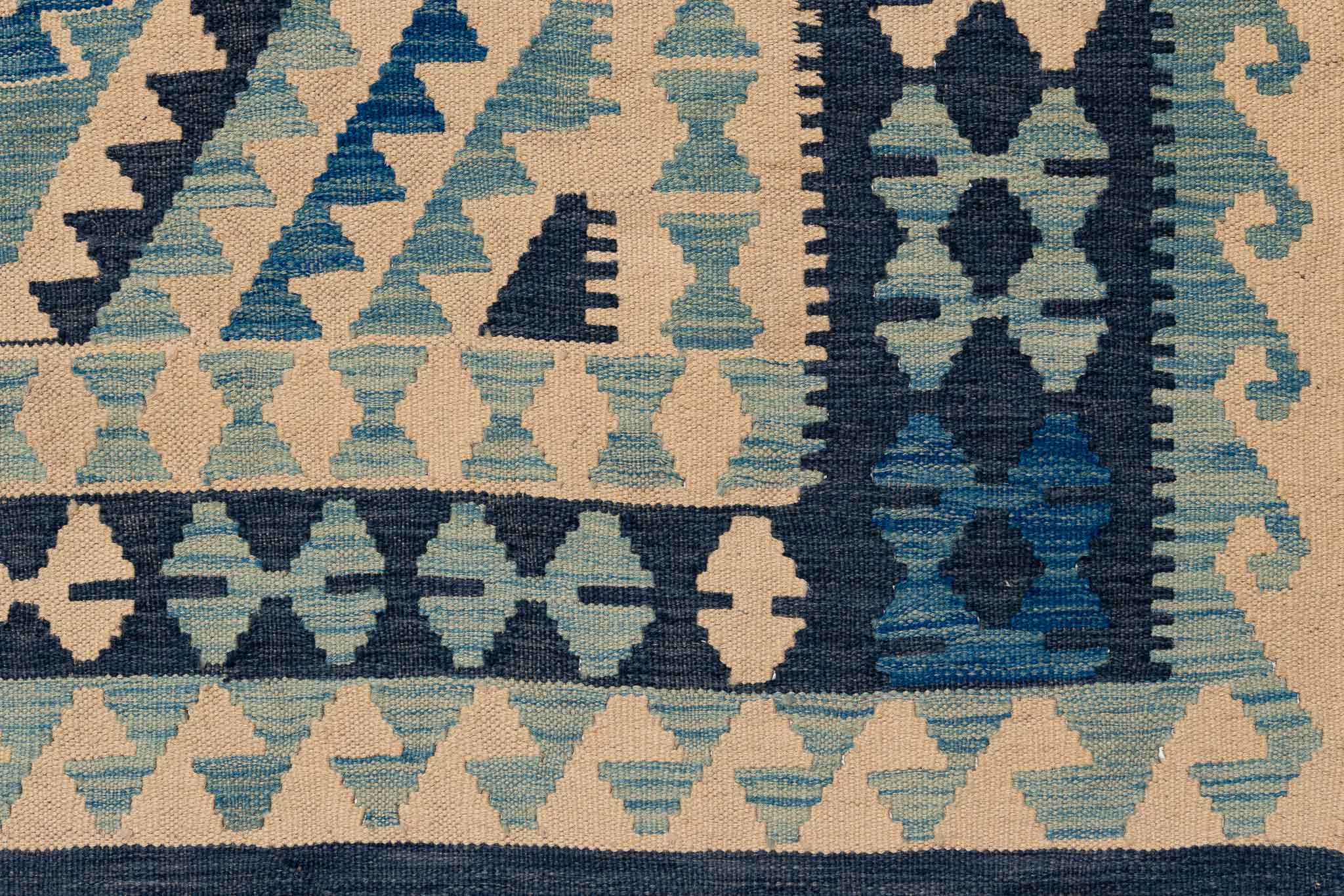 Afghanischer Kelim – 293 × 190 cm – handgewebt aus Schurwolle